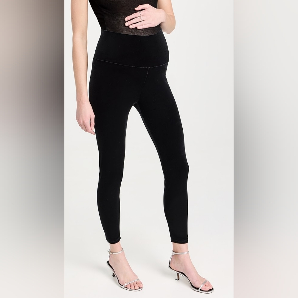 Hatch BDA Maternity Velvet Leggings